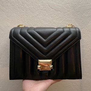 Michael kors Whitney large shoulder bag black